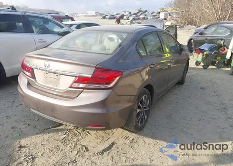 2015 Honda Civic Ex из США, поврежденный, VIN 2HGFB2F8XFH508799